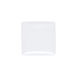 Classic white melamine dinnerware collection 12" square plate by Thunder Group – Large, Melamine, White, Model 29012WT