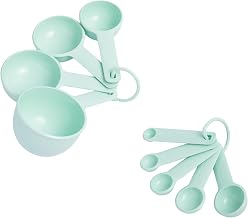 KitchenAid Measuring Cups and Spoon Set, 9 Piece, Spearmint