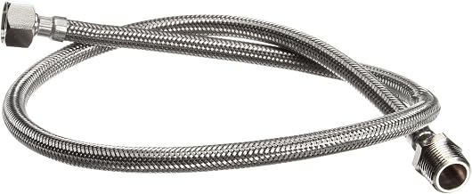 Fisher 10006 36" Flexible Supply Line with (1) 1/2" Female Connection and (1) 1/2" Male Connection