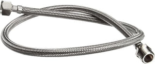 Fisher 10006 36" Flexible Supply Line with (1) 1/2" Female Connection and (1) 1/2" Male Connection