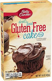 Betty Crocker Gluten Free, Devils Food Cake Mix, 15oz Box (Pack of 2)