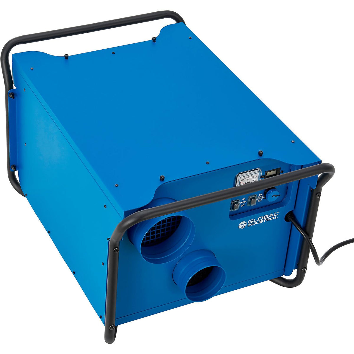 Desiccant Dehumidifier by Global Industrial – Metal, Black & Blue, Model DDH50
