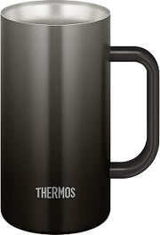 Thermos JDK-721C BK Vacuum Insulated Jug, 24.3 fl oz (720 ml), Black, Dishwasher Safe, Magic Bottle Structure, Hot and Cold Retention