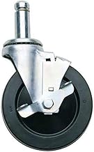 5" H Poly Caster W/Brake-Gray