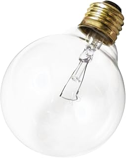 Satco Products S3447 120V 25G25 Medium Base Clear Light Bulb