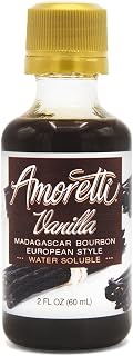 Amoretti Vanilla Madagascar Bourbon European Style Extract W.S 2 oz
