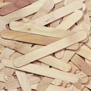 Jumbo Natural Craft Sticks by Pacon – 6" x 0.75", Wood, Natural, Pack of 100, Model CK-367601