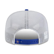 SF San Francisco Bay 9FIFTY A-Frame 2025 All-Star Game Golden Gate Snapback Cap by New Era – Cotton, Polyester, White, Royal, Model 60652368
