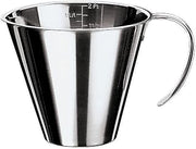 PADERNO World Cuisine 6-1/8-Inch Diameter Stackable Stainless Steel Measuring Jug