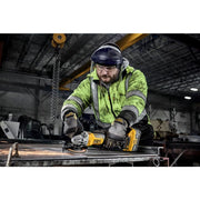 20V MAX* XR Brushless Cordless 4-1/2-5 in. Angle Grinder (Tool Only) () by DEWALT – Standard, Metal, Black, Yellow, Model DCG410B