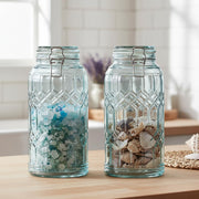 10 Strawberry Street Blue / Large, Set of / 91.0 fluid_ounces Food Jars & Canisters