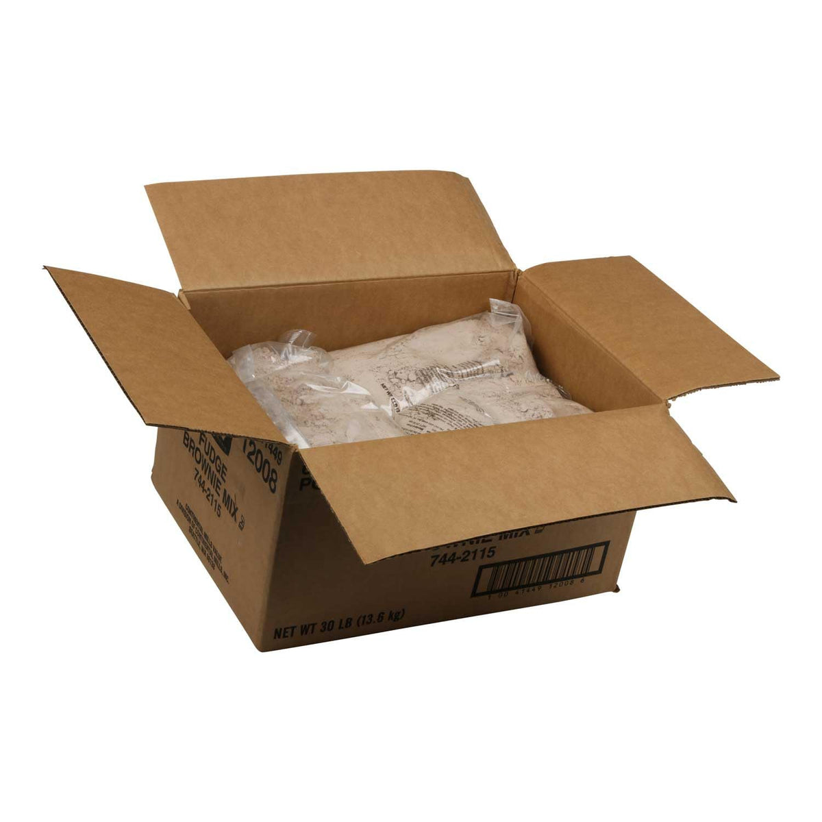 Fudge Brownie Mix by Continental Mills – 5 lbs", Pack of 6