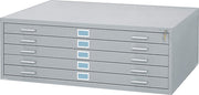 Safco Grey / Flat File / 53-3/8 by 41-3/8 by 16-1/2-Inch Flat File Cabinets