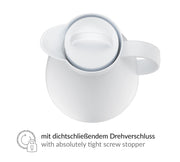 Dan 1-Liter Carafe by Alfi – 33.8 Ounces, 1 liters, Kunststoff, White, Model 935012100