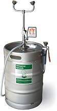 Guardian G1562 Stainless Steel Portable Eyewash/Drench Hose Unit, 15 gal