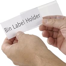 Aigner Tri-Dex TR-1754 Slide-in Label Holder 1-3/4"" x 4"" for Stacking Bins Price per Pack of 25-1 Each
