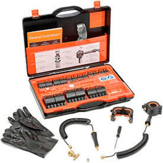 Cold-Shot Pipe Freeze Kit by General Wire – Small, Aluminum, Black and orange, Model CST2