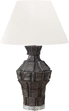 Monarch Specialties I 9935 Lighting, 28" H, Table Lamp, Black Resin, Ivory/Cream Shade, Contemporary, Modern