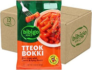 bibigo Pouch Tteokbokki - Sweet & Spicy 12.69 Ounce (Pack of 12)