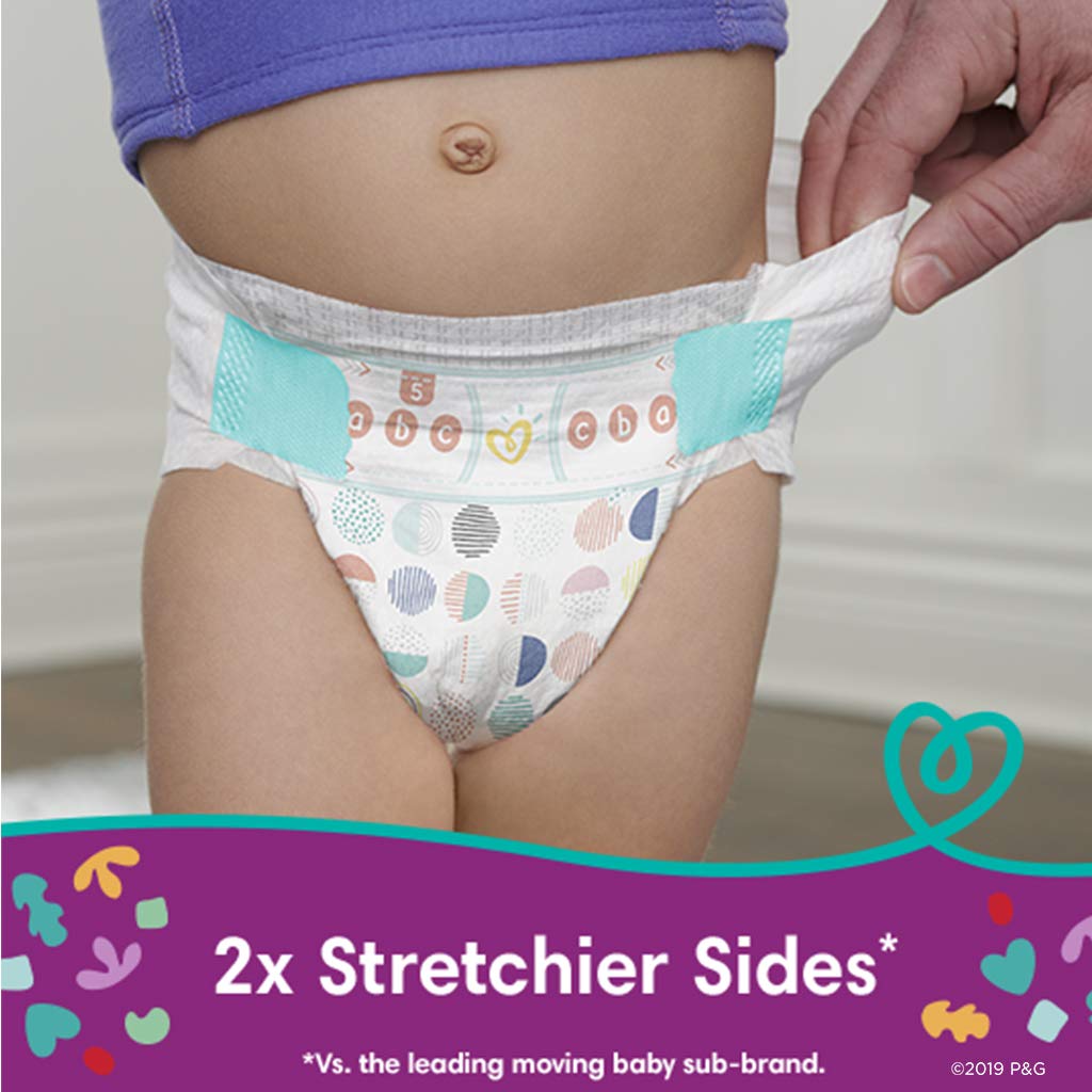 Pampers Size 2 / 92.0 / Multicolor Disposable Diapers