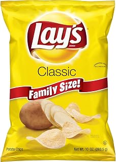 Lay's Classic Family Size Potato Chips, 10 Ounce
