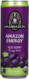 Sambazon Amazon Energy - Acai Berry - 12oz.(Pack of 9)