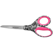 Trendsetter Straight Lace Pattern Scissor by Westcott – 8", Plastic, Multi, Model 16660
