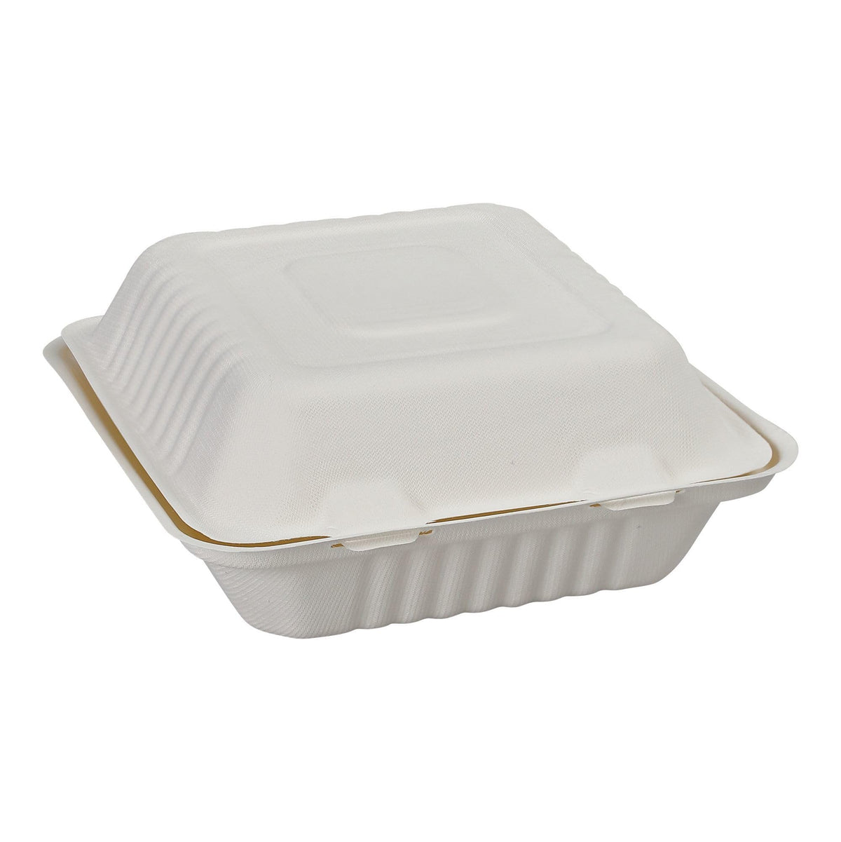 ECO PRODUCTS Green Products / 8" / white Clamshell Take Out Containers