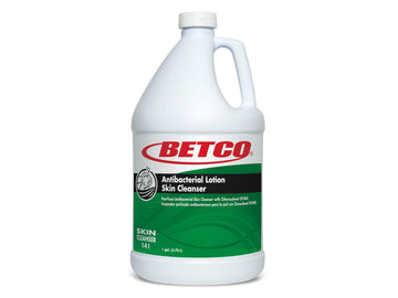 Antibacterial Lotion Skin Cleanser Clear by Betco – 4 Count (Pack of 1), Clear, Model 1410400
