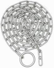 Global Industrial 10'L Wheel & Tire Chock Security Chain