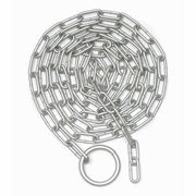 10'L Wheel & Tire Chock Security Chain by Global Industrial – 120"L x 7.2"W x 1.5"H, Alloy Steel, Silver, Model 500050