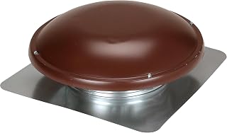 TPI Dome Ventilator - 13in. 1000 CFM, 120 Volts, Brown, Model Number PDV3051MB-BRG