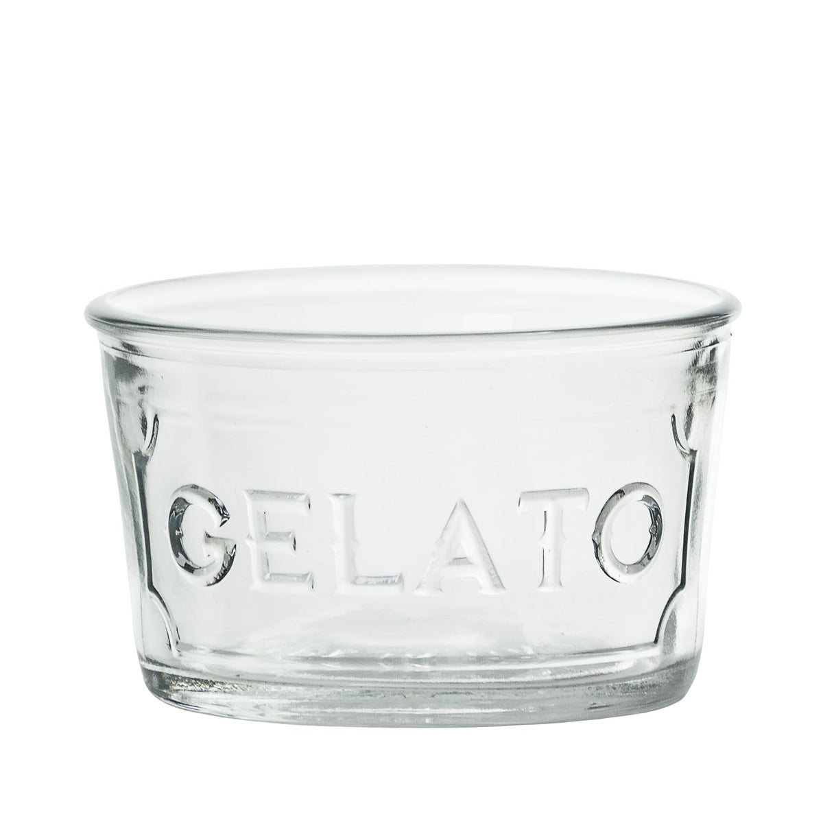 Glass Gelato Cups by 10 Strawberry Street – 7-oz, 7.0 fluid_ounces, Glass, Clear, Pack of 6