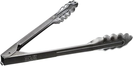 Edlund - 9 inch heavy duty stainless steel restaurant tongs with Lock - 4409 HDL - 2 pack
