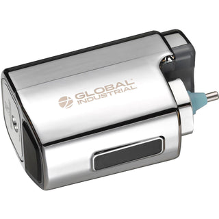 Automatic Sensor Retrofit Kit with Mechanical Override for Toilet/Urinal by Global Industrial – Metal, Silver, Model 270314