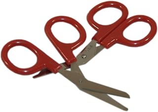 First Aid Only 17-008: Scissors, Red Handle, 4"