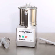 Vertical Commercial High Speed Blender by Robot Coupe – 4 Quart, 4.5 liters, Stainless Steel, Model BLIXER 4