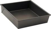 Winco 8" x 8" (Pack of 6) / Square / Black Square & Rectangular
