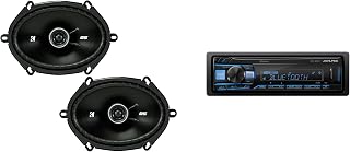 Alpine UTE-63BT Bluetooth Receiver & Kicker DSC 5x7 / 6x8 Speakers