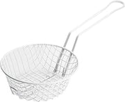 Winco 8" White Plastic Breading Basket - Coating