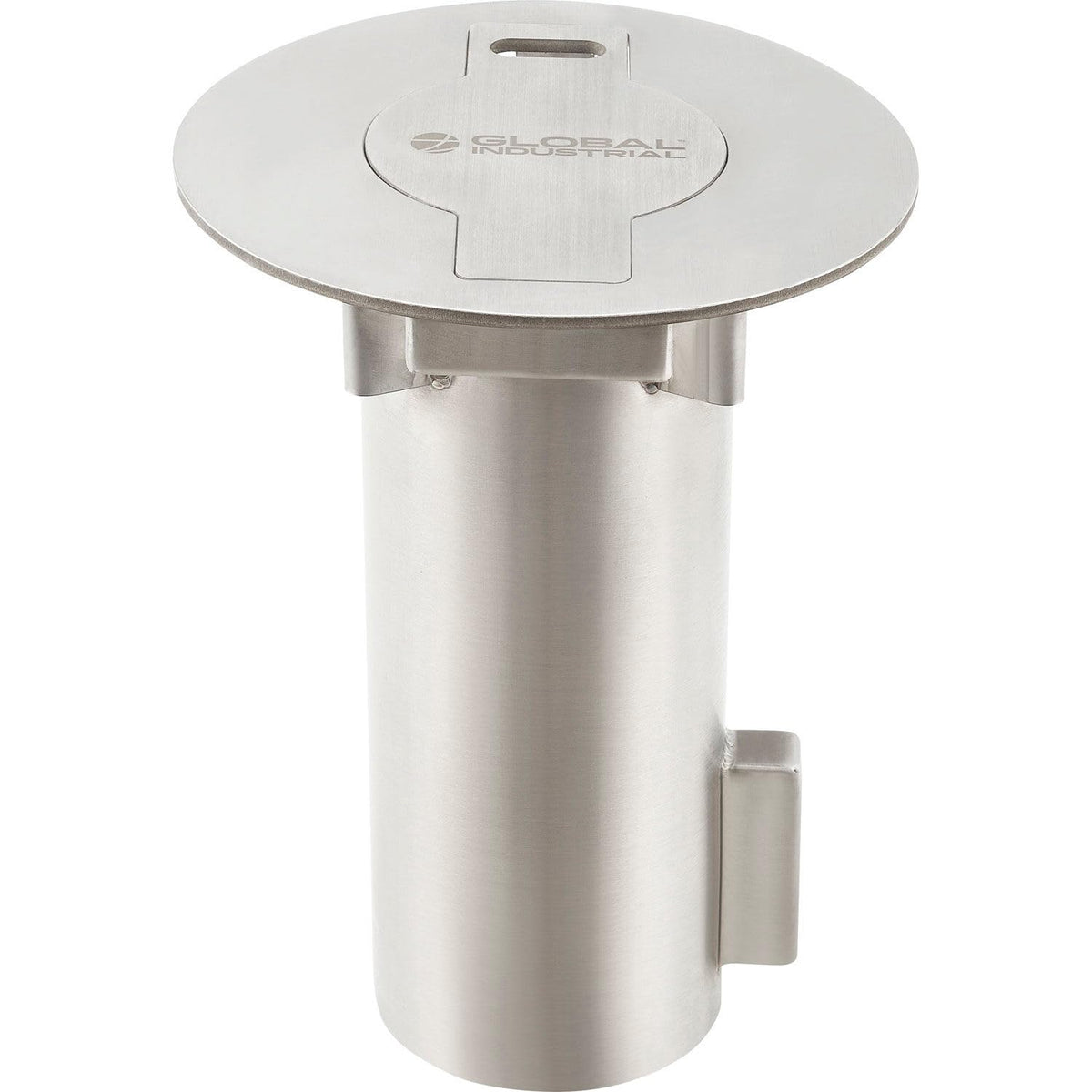 Removable Round Bollard by Global Industrial – Steel, Yellow, Model 670518