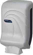 San Jamar T1790TBK Ultrafold Multifold/C-Fold Towel Dispenser, Oceans, Black, 11 3/4 x 6 1/4 x 18
