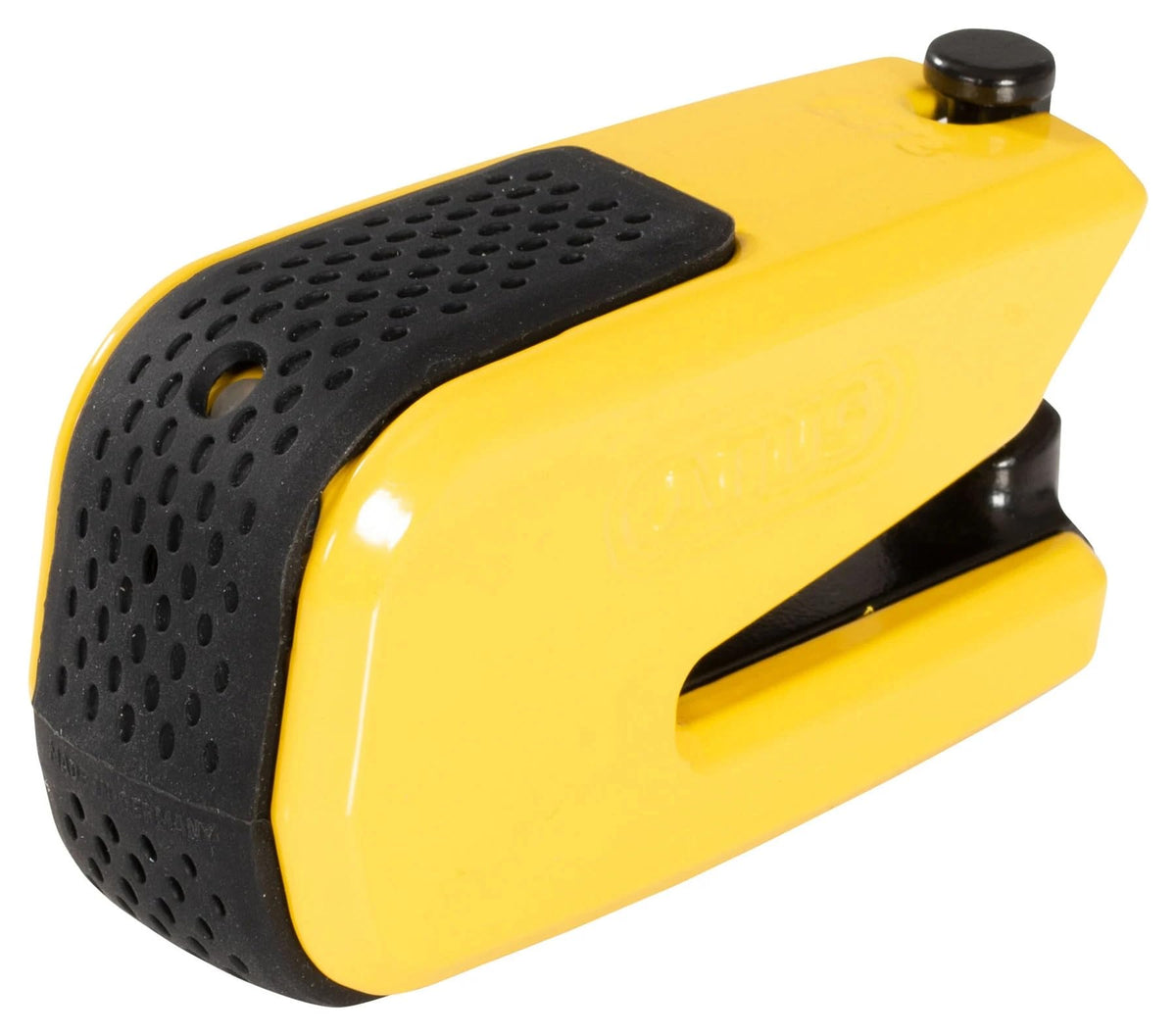 68569 Smartx 8078 3D Alarm Disc Lock - Yellow by ABUS – Hardened Steel, Yellow, Model 95842