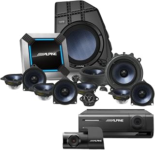 Alpine PSS-TSLA-21Y 13-Speaker Sound System with DVR-C320R Dashboard Camera