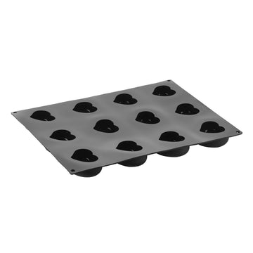 Pavoflex Silicone Baking Mold Freezing Mould by Pavoni – 100 milliliters, Silicone, Black, Model PX4305