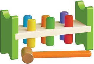 Classic Wooden Pound A Peg Toy