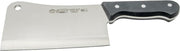 Winco 7" Black Acero Cleaver, Blade, POM Handle