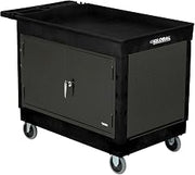 Global Industrial Industrial Service Top Tray Shelf Utility Cabinet Cart
