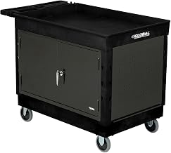 Global Industrial Industrial Service Top Tray Shelf Utility Cabinet Cart