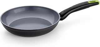 Monix Eco Nature | Frying Pan 11 in, Forged Aluminium | Recycled forged aluminum, reinforced non-stick ceramic, suitable for all hob types and induction